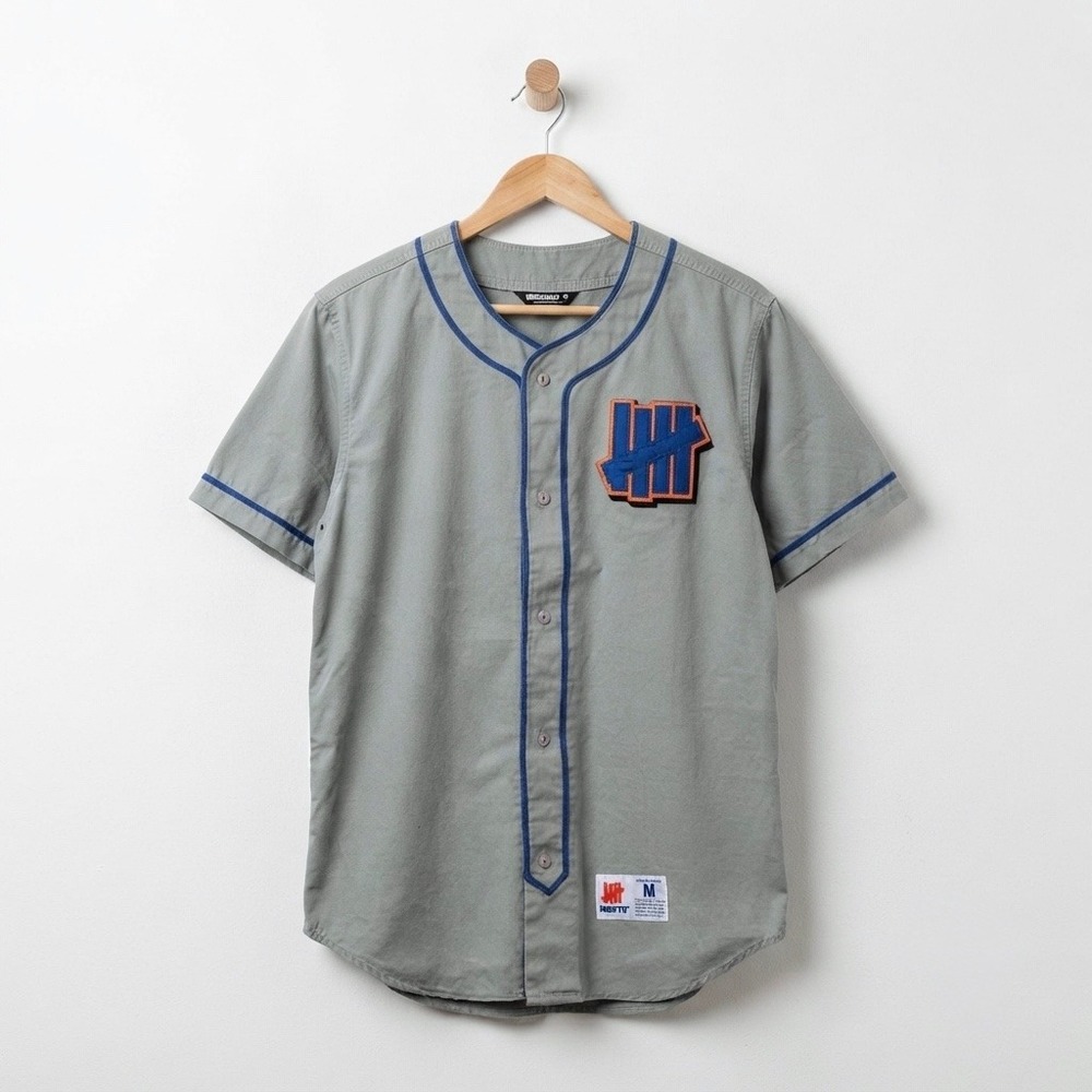 Undefeated UNDFTD Headhunter 05 Jersey Rare Vintage Streetwear Grey Men's Med